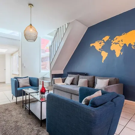 4 Bedroom & 4 Bathroom House Close To Parc Barbieux Roubaix Exterior photo
