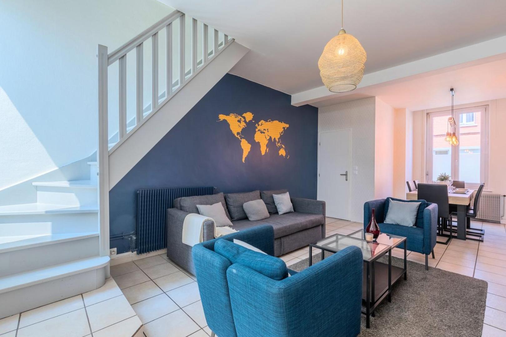4 Bedroom & 4 Bathroom House Close To Parc Barbieux *